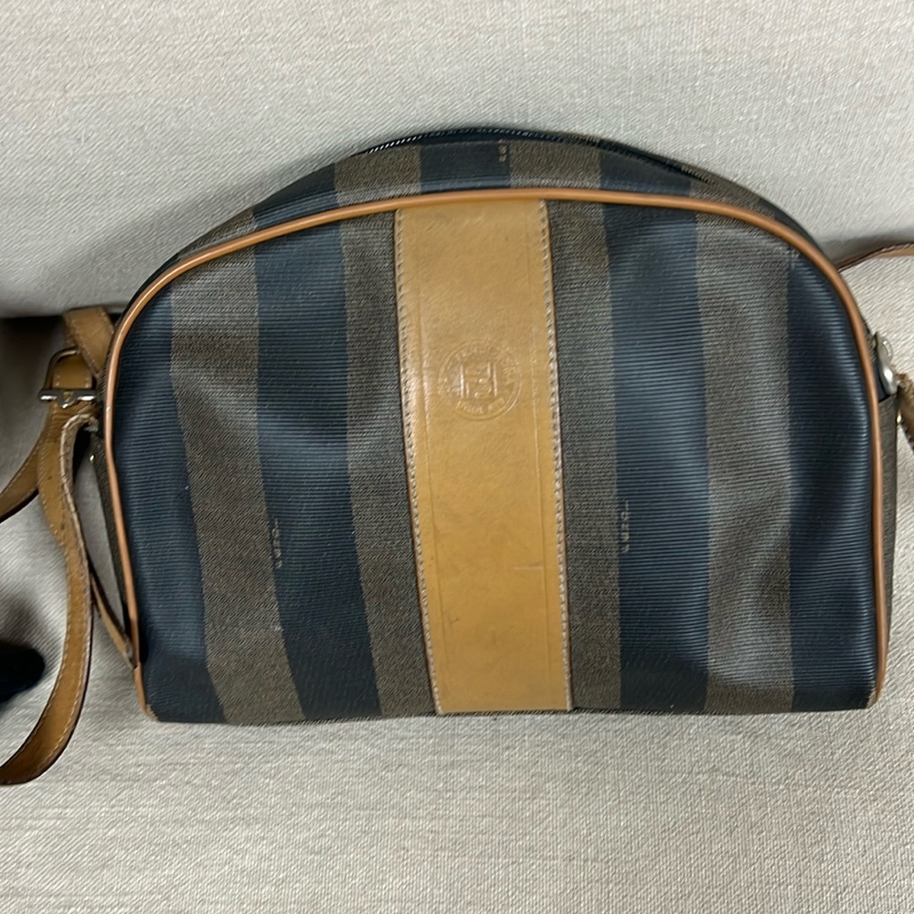 Fendi long strap side bag- super vintage